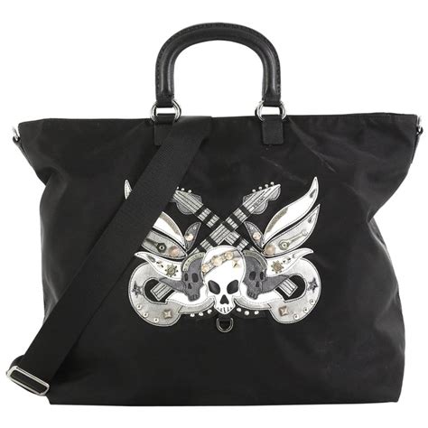 prada skull tote bag|Women's Totes .